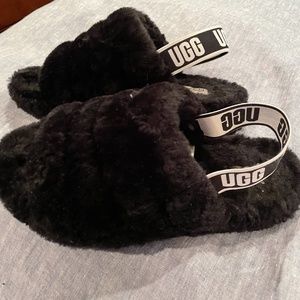 UGG Fluff Yea Slide Slippers - Sheepskin